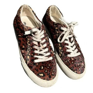 Madewell Leopard Print Sneakers Women’s Size‎ 7.5
